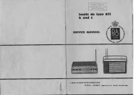 Bang & Olufsen - Beolit_611-Service-Manual